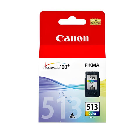 Картридж струйный CANON (CL-513) Pixma MP240, цветной, оригинальный, 2971B007