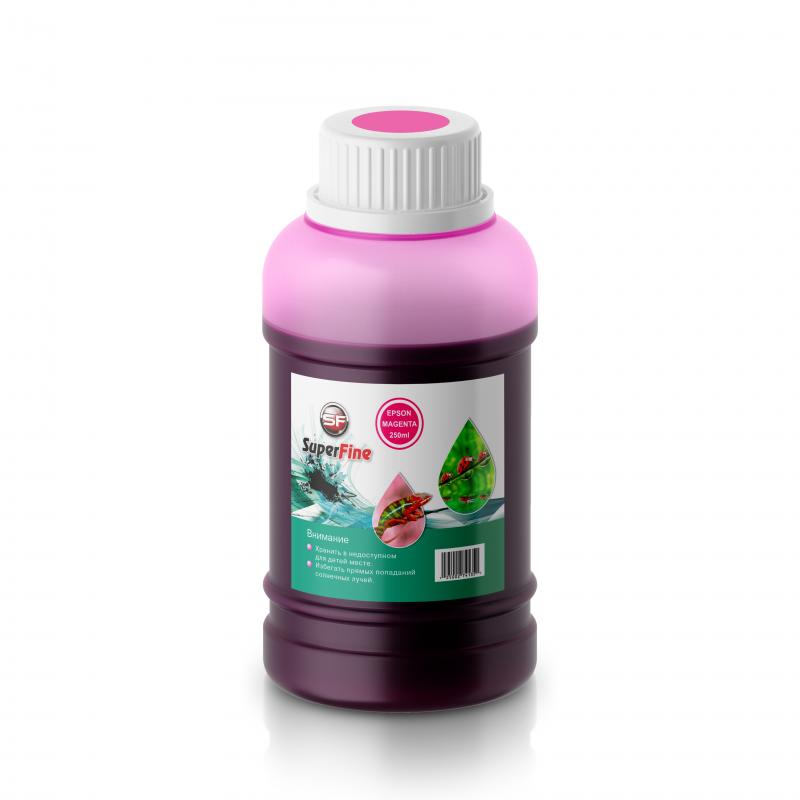 Чернила Epson Dye ink (водные) универсальные 250 ml magenta SuperFine